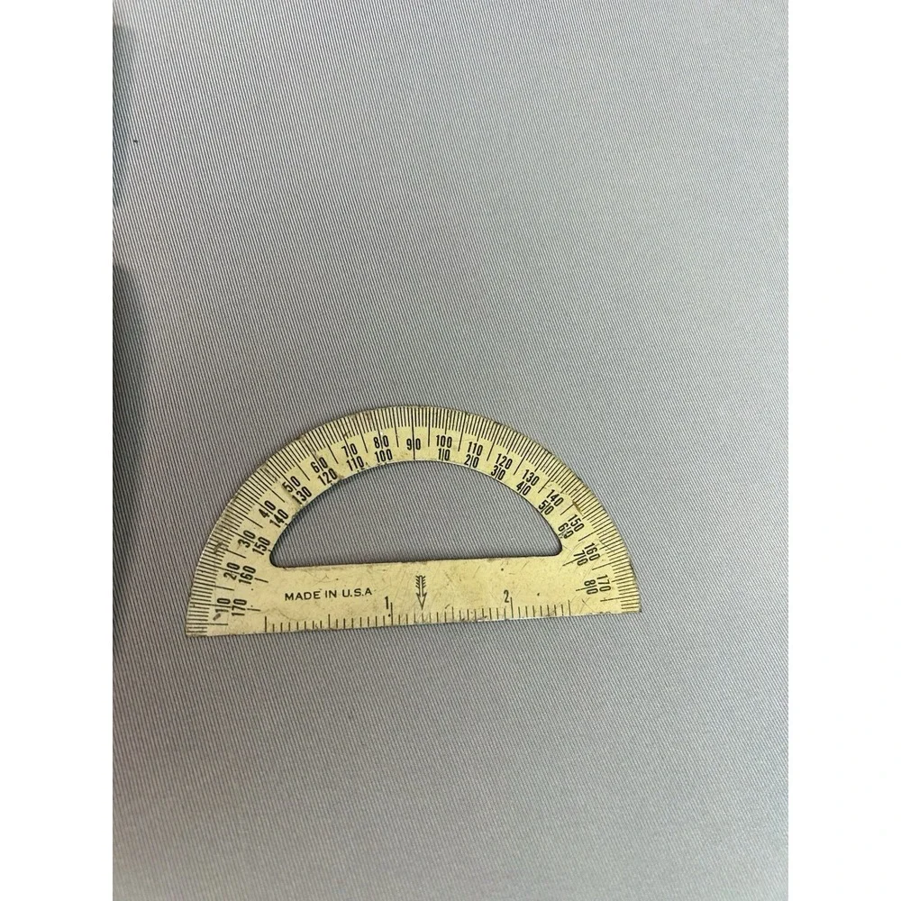 Vintage G-men‎ On The Trail Kids' School Pencil Case & Protractor